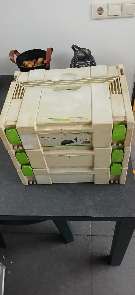 Festool Classic systainers gereedschapskoffers box sistainer, Auto diversen, Autogereedschap, Gebruikt, Ophalen of Verzenden