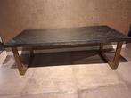 eettafel eiken visgraat Blackbone Brass Richmond Interiors, Ophalen, Eikenhout, Nieuw, 50 tot 100 cm