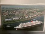 Foto schilderij Queen Mary 2, Maassluis, Huis en Inrichting, Woonaccessoires | Schilderijen, Tekeningen en Foto's, Schilderij