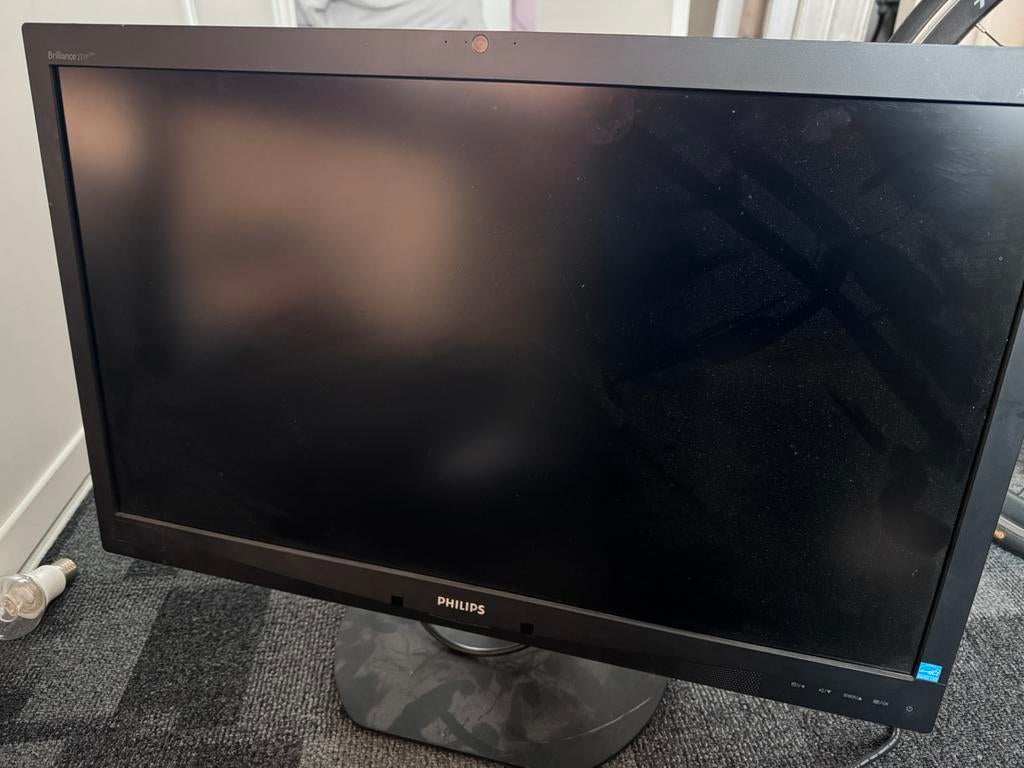 Philips 27 LCD Brilliance Scherm, Computers en Software, Monitoren, Zo goed als nieuw, 60 Hz of minder, DisplayPort, DVI, HDMI