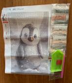 Diamond Painting schattige Pinguïn 20x30 rond Nieuw, Hobby en Vrije tijd, Ophalen of Verzenden, Nieuw, Knutselwerk