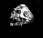 Skull ring, 20 of groter, IJzer of Staal, Heer, Nieuw