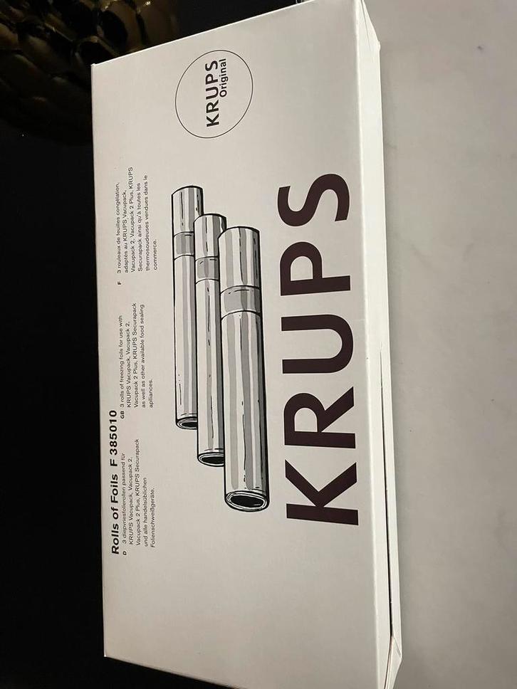 Folie voor Krups vacumeermachine, Huis en Inrichting, Keuken | Keukenbenodigdheden, Nieuw, Ophalen of Verzenden