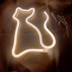 Neon verlichting 'Kat' Usb of AA Batterijen (inclusief), Huis en Inrichting, Lampen | Wandlampen, Nieuw, Ophalen of Verzenden