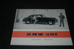 BMW 501 uit 1955  -  Folder -  Brochure, Gelezen, Verzenden, BMW, BMW