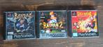 Rayman, Rayman 2 en Rayman Rush PlayStation spellen, Spelcomputers en Games, Games | Sony PlayStation 1, Avontuur en Actie, Gebruikt