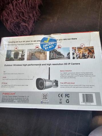 Te koop Foscam Outdoor 1080P draadloze ip camera beschikbaar voor biedingen