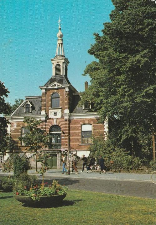 HILVERSUM 's Gravelandseweg met Oude Raadhuis, Verzamelen, Ansichtkaarten | Nederland, Gelopen, Noord-Holland, 1980 tot heden