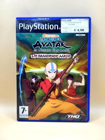 Avatar de Legende van Aang: De Brandende Aarde PS2 beschikbaar voor biedingen