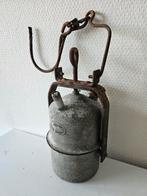 Antieke carbid mijnlamp, Antiek en Kunst, Curiosa en Brocante, Ophalen of Verzenden