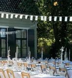 Vlaggenlijn slinger wit katoen jutetouw bruiloft, Versiering, Stevensweg 46, Nieuw, Ophalen of Verzenden