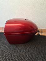 Scooterkoffer - Rode Topkoffer, Fietsen en Brommers, Ophalen, Gebruikt, Koffer, Onbekend
