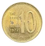 Zuid Korea 10 Won 1972, Oost-Azië, Losse munt, Verzenden