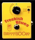 Treble booster” Freekish Blues Betty Boost” usa, Muziek en Instrumenten, Nieuw, Ophalen of Verzenden