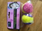 Tennisbal voor de kat 2 stuks met belletje, Ophalen, Nieuw, Speelbal