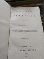 Christelijke Gezangen, 1881, Johannes Müller, Antiek en Kunst, Ophalen of Verzenden, Johannes Müller