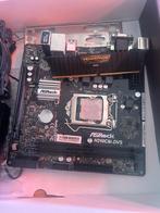 ASRock H310CM-DVS, Computers en Software, Moederborden, Ophalen of Verzenden, Zo goed als nieuw, DDR4