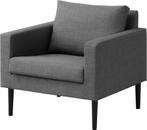 Ikea Friheten fauteuil grijs, Huis en Inrichting, Fauteuils, Ophalen, Hout, 75 tot 100 cm, Zo goed als nieuw