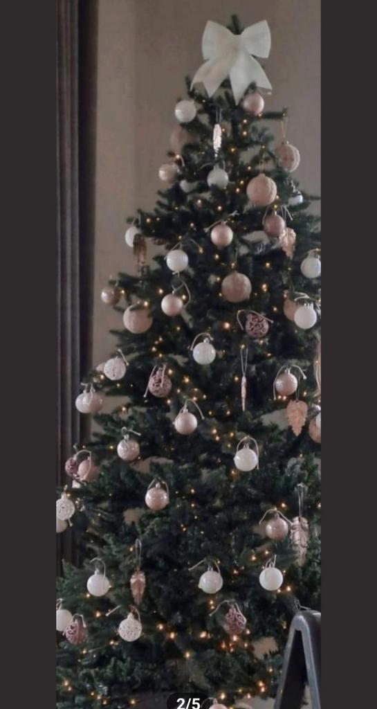 Kerstboom incl assessoires, Diversen, Kerst, Zo goed als nieuw, Ophalen