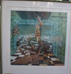 Gesigneerde artprint - De Keyzer 1991  - Surrealistisch, Ophalen
