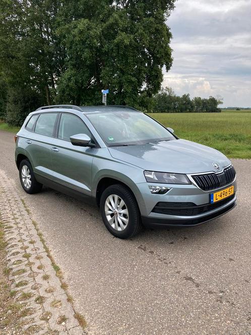 Skoda Karoq 1.0 TSI Greentech 110pk 2021 Grijs, Auto's, Skoda, Particulier, Karoq, ABS, Adaptive Cruise Control, Airbags, Airconditioning