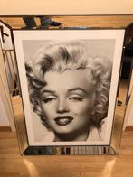 Schilderij met spiegel lijst, Huis en Inrichting, Woonaccessoires | Schilderijen, Tekeningen en Foto's, Ophalen, Nieuw, Schilderij