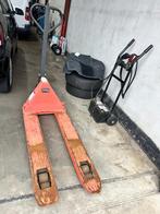 Pompwagen en Palletwagen werkt goed €175, Hobby en Vrije tijd, Ophalen of Verzenden, Gebruikt