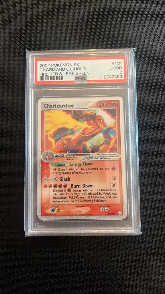 Charizard - Pokemon, Hobby en Vrije tijd, Verzamelkaartspellen | Pokémon, Zo goed als nieuw, Foil, Ophalen of Verzenden