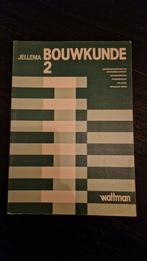 Bouwkunde 2 - Jellema, Ophalen of Verzenden, Gelezen, Bouwkunde, Jellema