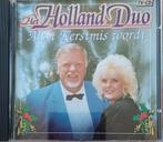 CD- Het Holland Duo - Als 't Kerstmis wordt, Verzenden, Zo goed als nieuw