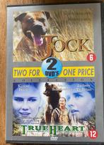 2 dvd , familie/ avontuur jock / true heart, Cd's en Dvd's, Actie en Avontuur, Ophalen of Verzenden, Zo goed als nieuw