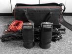 Multiblitz Compact set studioflitsers, Audio, Tv en Foto, Ophalen, Gebruikt, Lamp of Flitsset
