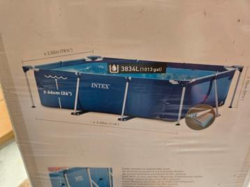 Zwembad intex 300x200x75cm beschikbaar voor biedingen