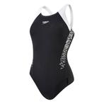 Nieuw Speedo Boom Endurance Plus badpak Black-White, Zwart, Info@allsport-group.com, All Sport NV, Nieuw