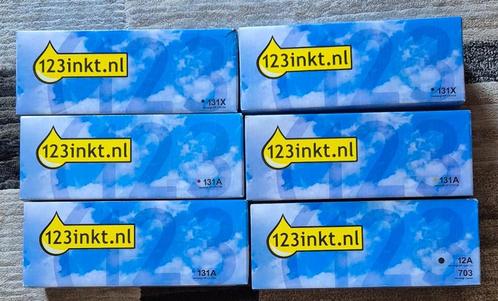 6 stuks Toner/Cartridge 2 stuks131X,131A HP etc., Computers en Software, Printerbenodigdheden, Nieuw, Toner, Ophalen of Verzenden