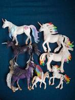 7x paard eenhoorn glitter schleich set, Ophalen of Verzenden, Zo goed als nieuw