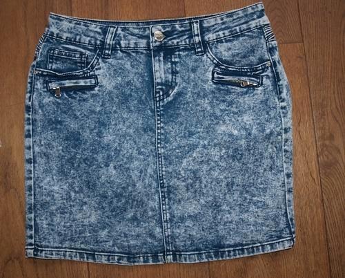 Spijkerrok Cache Cache (36), Kleding | Dames, Rokken, Gedragen, Maat 36 (S), Blauw, Knielengte, Ophalen of Verzenden