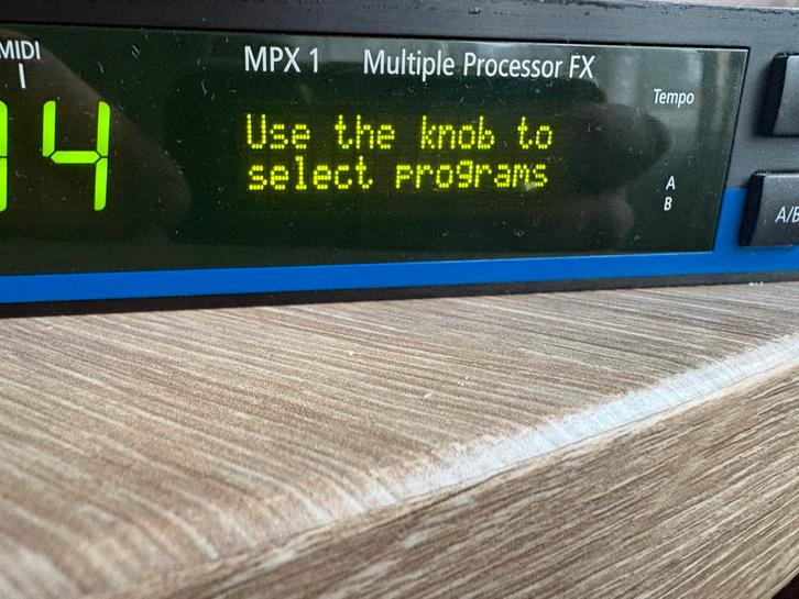 Lexicon mpx1 multi effect, Muziek en Instrumenten, Effecten, Zo goed als nieuw, Reverb, Ophalen