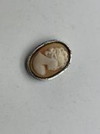 A394 Prachtige zilveren camee hanger, Ophalen of Verzenden, Zilver, Hanger
