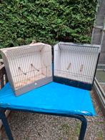 Twee TT kooitjes TEAB, Ophalen, Gebruikt, Hout, Vogelkooi