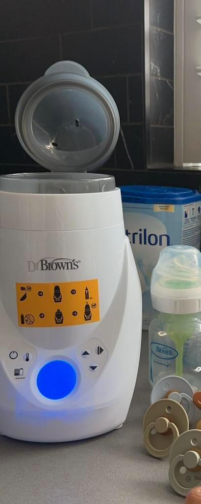 Dr. Brown's Flessenwarmer En Sterilisator Deluxe, Kinderen en Baby's, Babyvoeding en Toebehoren, Zo goed als nieuw, Sterilisator