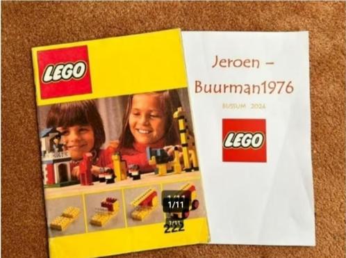 Lego Instructies (bouw)boek 222 (uit 1976) SC, Kinderen en Baby's, Speelgoed | Duplo en Lego, Gebruikt, Lego, Complete set, Ophalen of Verzenden