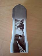 Vaasje met landelijk tafereel, schouwstel - kaststel, Antiek en Kunst, Ophalen of Verzenden