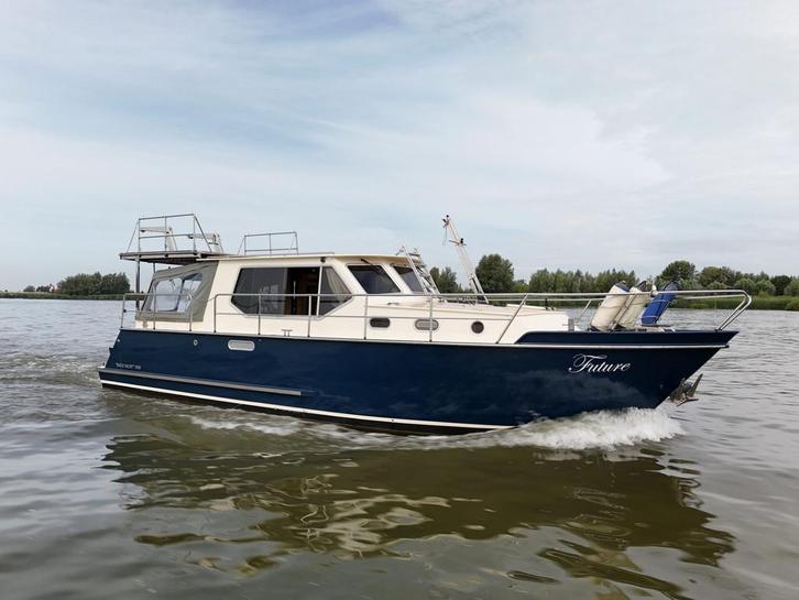 Bach Yacht 10.50 OK (bj 2005), Watersport en Boten, Motorboten en Motorjachten, Gebruikt, 9 tot 12 meter, Overige brandstoffen