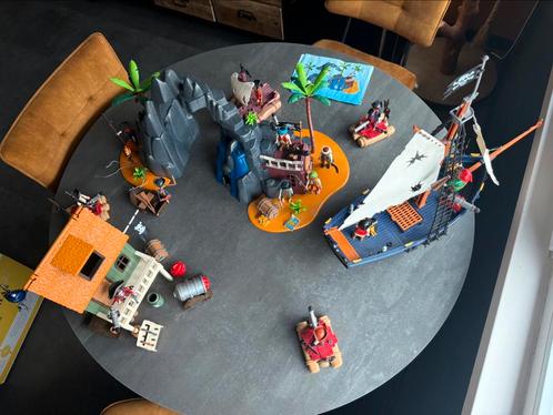 Playmobil grote verzameling piraten, eiland/schip/huis etc, Kinderen en Baby's, Speelgoed | Playmobil, Zo goed als nieuw, Ophalen of Verzenden