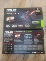 2 x Asus DirectCU II OC GTX 660 Ti, Computers en Software, Videokaarten, PCI-Express 3, Gebruikt, Ophalen of Verzenden, GDDR5