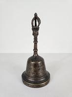 Ceremoniële tempelbel, brons, Tibet, eerste helft 20e eeuw, Antiek en Kunst, Ophalen of Verzenden, Brons
