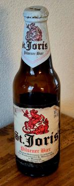 Lege fles St. Joris Pilsener bier uit 1991, Verzamelen, Ophalen of Verzenden, Zo goed als nieuw, Overige merken