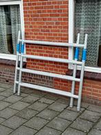 Steiger halve jukken opbouwframes 124,5 cm hoog Merk ASC, Doe-het-zelf en Verbouw, Steigers, Ophalen, Nieuw, Gevelsteiger, 5 meter of hoger