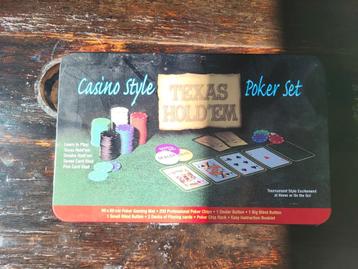 Poker set beschikbaar voor biedingen